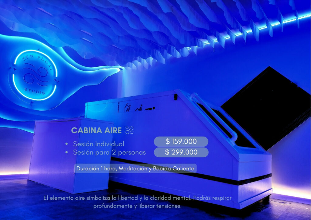 Salas de Flotación sensorial en Chía y Cajicá